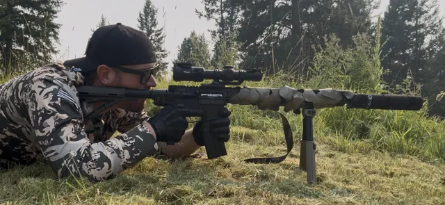 TV-D1 hoodie worn during the documented Montana field session