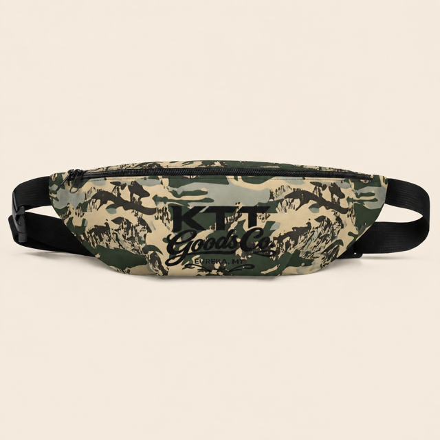 TV-D1 fanny pack, catalog mockup