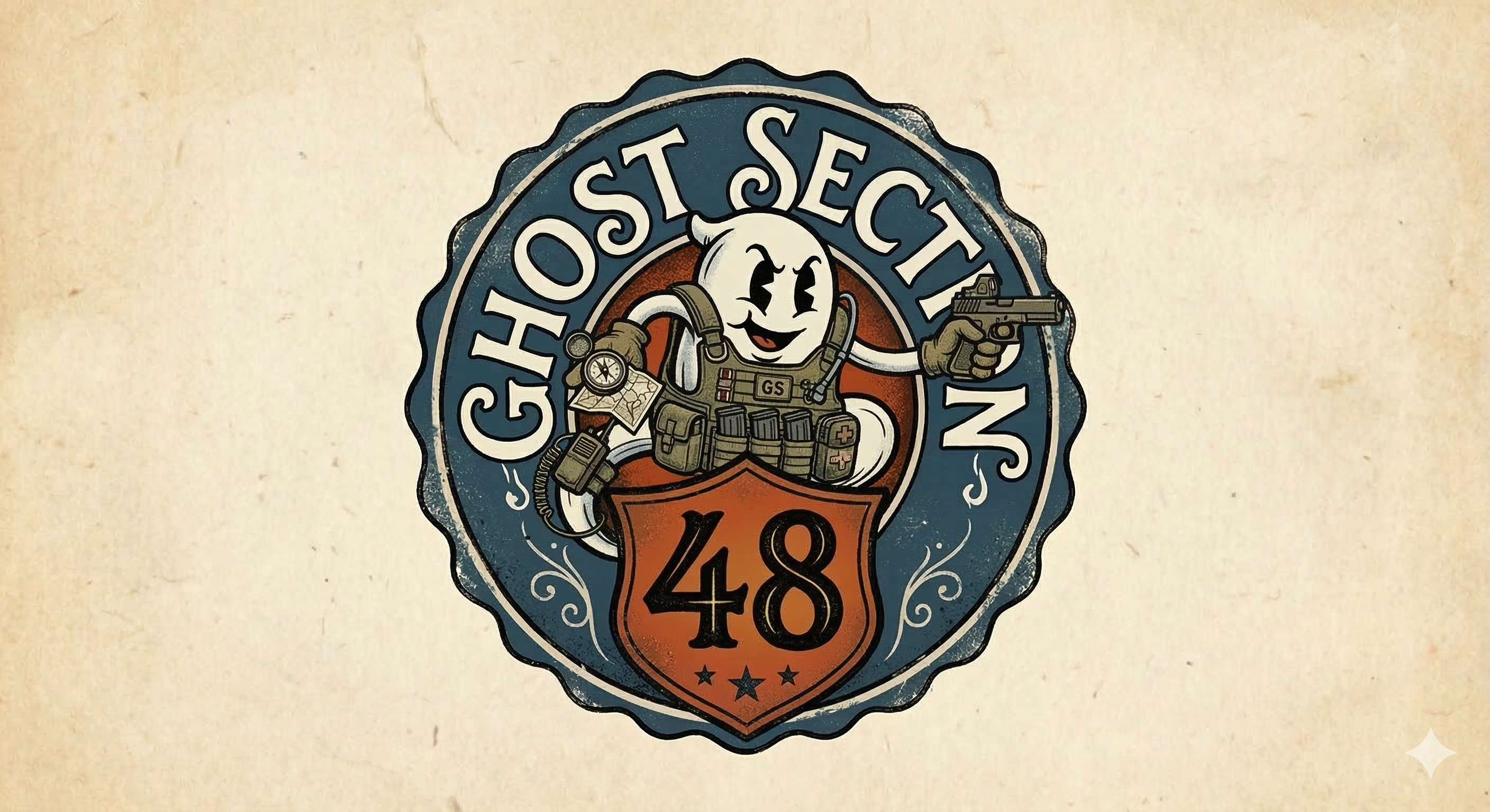 Ghost Section 48 Mascot