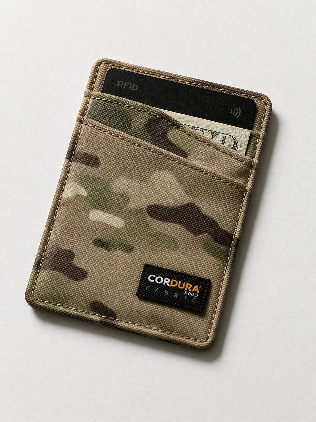 KTT RFID Wallet — flat lay front view