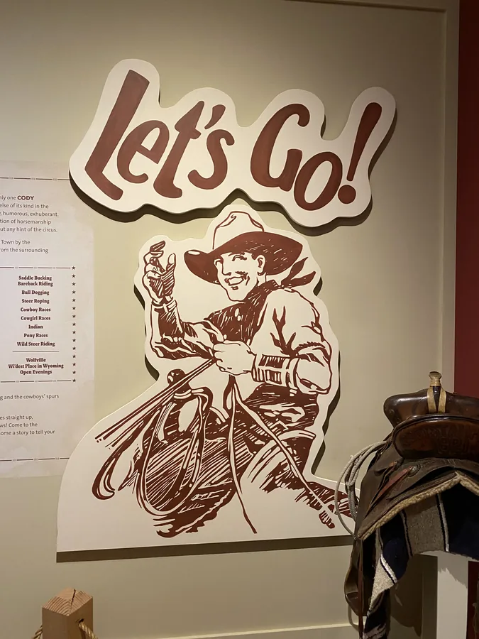 Western let us go sign art