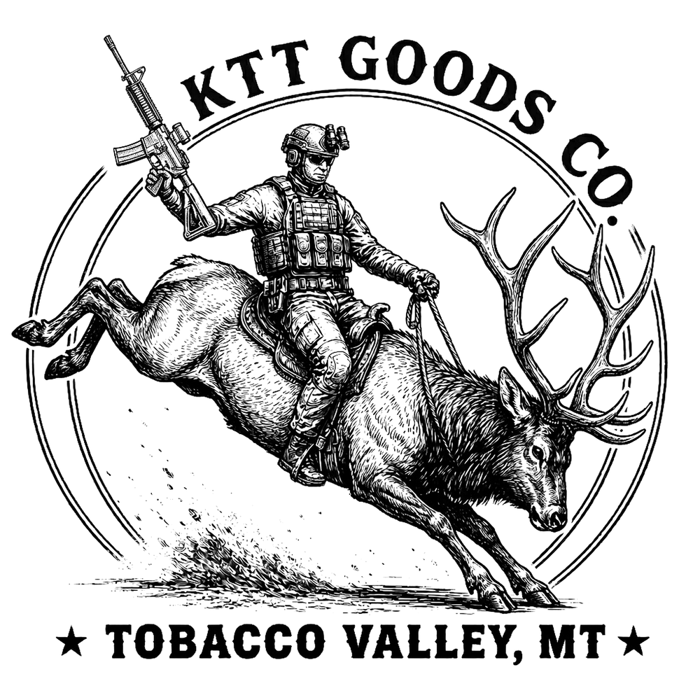 Transparent KTT Goods Co. Tactical Rodeo logo
